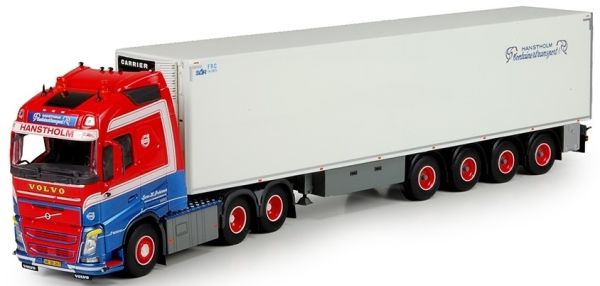 TEK70663 - VOVLVO FH04 Globetrotter 6x4 avec semi frigorifique 4 essieux - 1