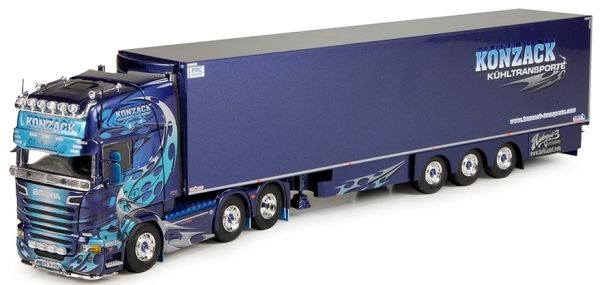 TEK70878 - SCANIA R13 Topline avec semi-frigo 3 Essieux KONZACK - 1