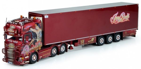 TEK70945 - SCANIA R Streamline 6x2 et remorque frigo 3 essieux Jens Bode - 1