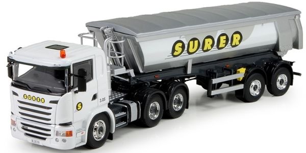 TEK71947 - SCANIA G490 6x4 avec benne 2 essieux SURER - 1