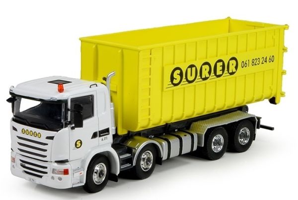 TEK71948 - SCANIA G 8x4 porteur benne déposable SURER - 1