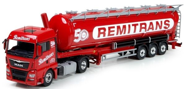 TEK71949 - MAN TGX Euro 6 XLX 4x2 avec semi silo 3 Essieux REMITRANS - 1