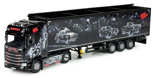 TEK72777 - SCANIA S 4x2 et remorque Cargo Floor Repinski Sin City - 1