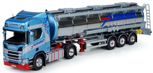TEK73034 - SCANIA R500 NG Higline 4x2 et remorque citerne à carburant 3 essieux Anhalt Logistic - 1
