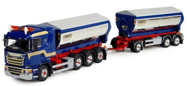 TEK73149 - SCANIA R13 porteur benne déposable et remorque transport Hasse Nilssons - 1