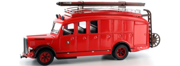 THO5322 - SAURER 3CT1D fourgon de pompier allemand de ZURICK avec accessoires - 1