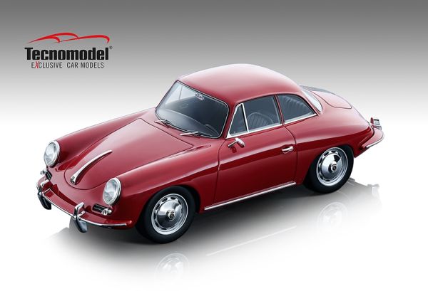 TM18-143B - PORSCHE 356 Karmann 1961 rouge Limitée à 99 ex. - 1