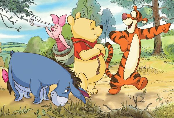 TRF16184 - Puzzle 100  Pièces WINNIE L'OURSON 40.8 x 27.6 cm - 1