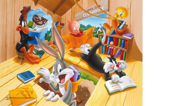 TRF18126 - Puzzle 30 Pièces LOONEY TUNES 27 x 20 cm - 1