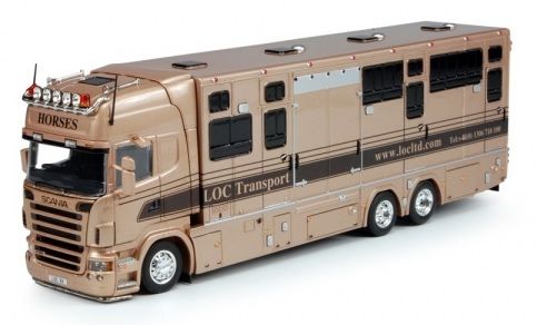TEK64030 - SCANIA R380 6x2  transports de chevaux LOC INTERNATIONAL - 1