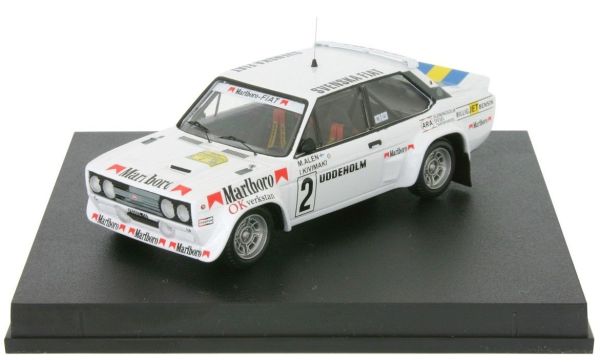 TRO1430 - FIAT 131 Abarth #2 rallye de Suède 1979 M.Alen / I.Kivimaki avec décalques incluses - 1