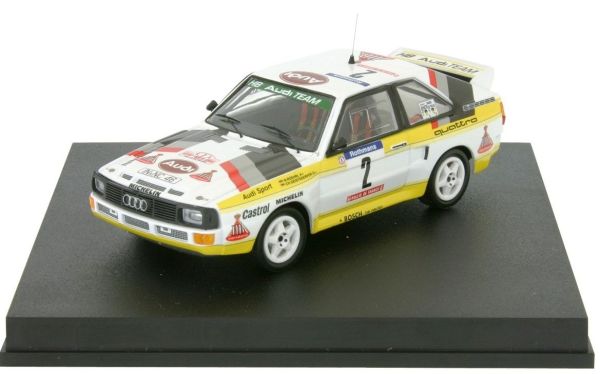 TRO2801 - AUDI Quattro Sport #2 rallye Tour de Corse 1984 W.Rohrl / C.Geistdorfer - 1