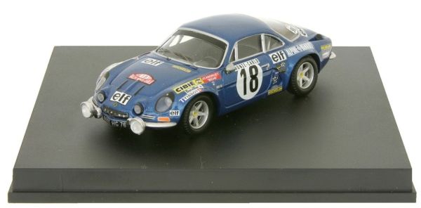 TRO810 - ALPINE RENAULT A110 1800 # 18 Rally Monte Carlo 1973 Jean-Claude Andruet / Biche - 1