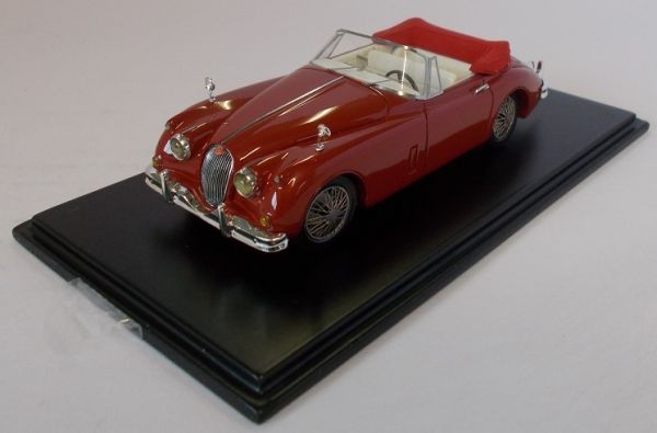 TWINT01.0531 - JAGUAR XK 150 1958 cabriolet ouvert rouge - 1