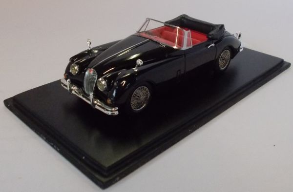 TWINT01.0532 - JAGUAR XK 150 1958 cabriolet ouvert noir - 1