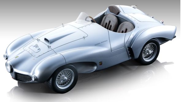 TM18-209B - FERRARI 166 MM Abarth version press 1953 argent – Limitée à 90 ex. - 1