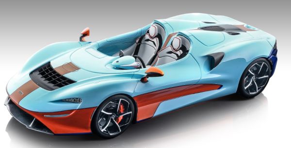 TM18-EX09A - McLAREN Elva 2020 Bleu et Orange – Limitée à 79 ex. - 1