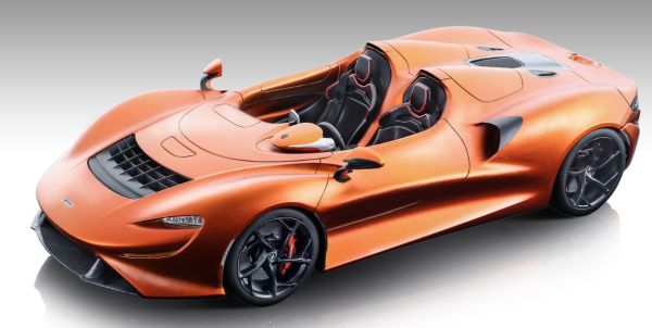 Figurine McLAREN Elva 2020 Orange Mat Métallique – Limitée à