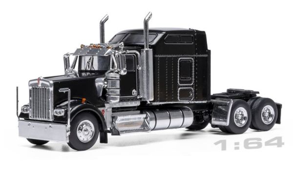 IXO64TR014B - KENWORTH W900 Sleeper Cab 6x4 1990 Noir - 1