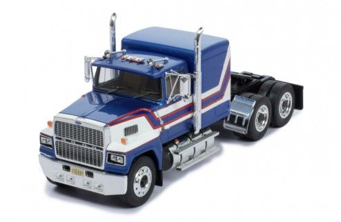 IXOTR115 - FORD LTL 9000 6x4 1978 Bleu et Blanc - 1