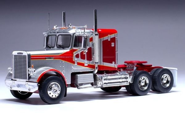 IXOTR200.22 - FREIGHTLINER FLC 120 64 T 6x4 1977 gris et rouge - 1