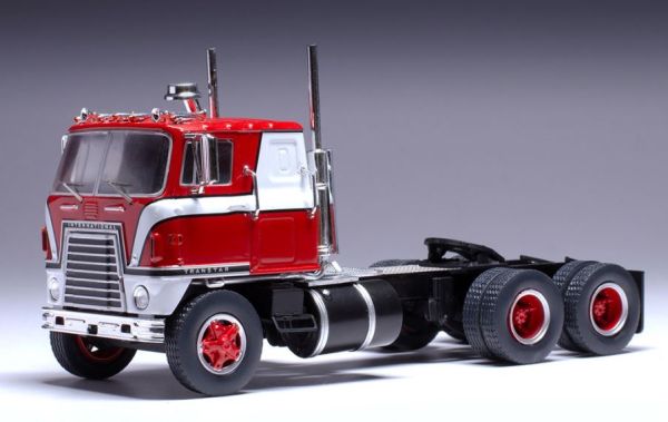 IXOTR219.22 - INTERNATIONAL Transtar COE 6x4 1976 rouge et blanc - 1
