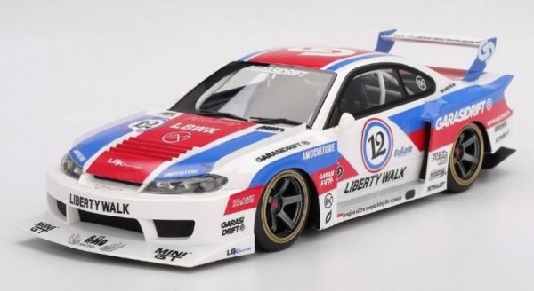 TS0635 - NISSAN Silvia S15 Super Silhouette garasidrift #12 2025 Blanc - 1