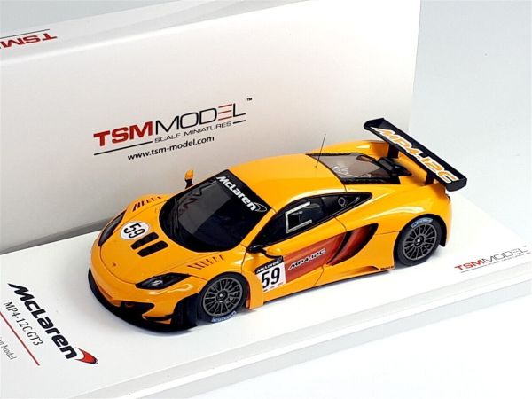 TSM114358 - MCLAREN MP4-12C GT3 Présentation 2011 Orange - 1