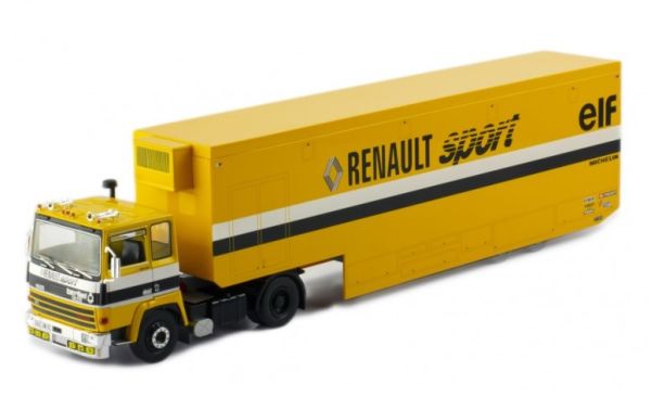 IXOTTR029.22 - BERLIET TR350 4x2 avec remorque 2 essieux RENAULT SPORT - 1