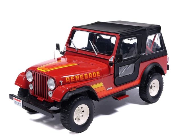 IXO-U24RDC003 - JEEP Renegade 1983 rouge - SEBRING RED - 1