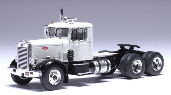 IXO-U64TR003 - PETERBILT 281 6x4 1955 Blanc avec ailes noir - USA EDITION - 1