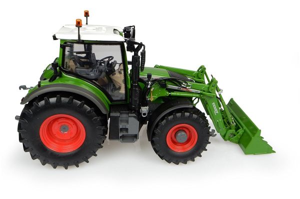 Miniature FENDT 722 Vario avec chargeur 5x90 Nature green