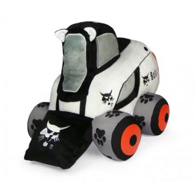 UHK1108R - Peluche Chargeur sur pneus BOBCAT S'KID - 1