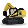 UHK1132 - Peluche Pelle KOMATSU PC210LC - 1