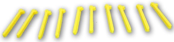 UM152 - Tendeurs jaune simple x10 pour jumelage UM150 et UM151 - 1