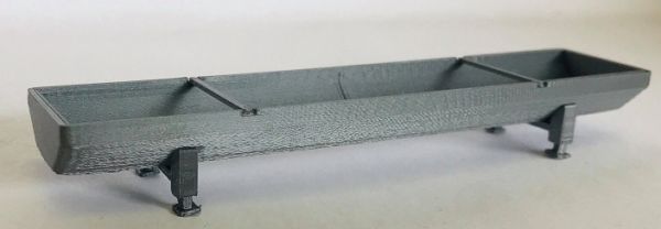 UM181_4 - Auge sur pieds 4m en miniature - Dimensions: 12.5 x 2.5 x 2 cm - 1