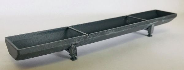 UM181_5 - Auge sur pieds 5m en miniature - Dimensions: 15.5 x 2.5 x 2 cm - 1