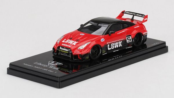 TSMV0011 - NISSAN GT 35GT-RR Ver.1 Rouge et noir LB-Silhouette Works - 1