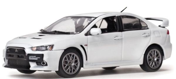 VIT29296L - MITSUBISHI Lancer Evolution X blanche - 1