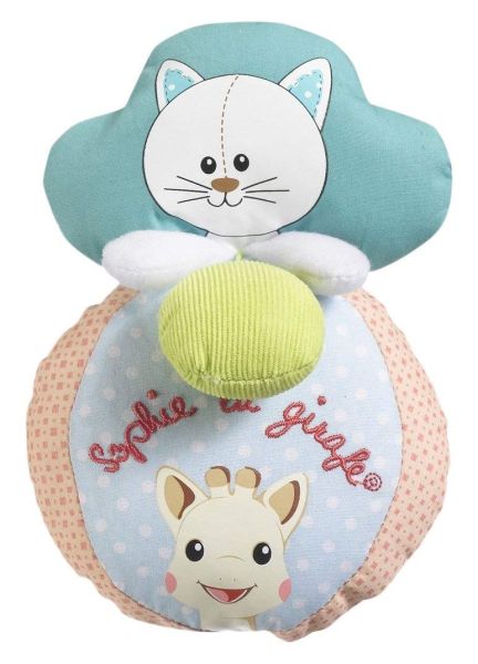 VUL210201 - Balle sonore et vibrante SOPHIE LA GIRAFE - 1