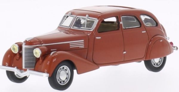 WBX100 - BERLIET 11CV Dauphine 1939 rouge - 1