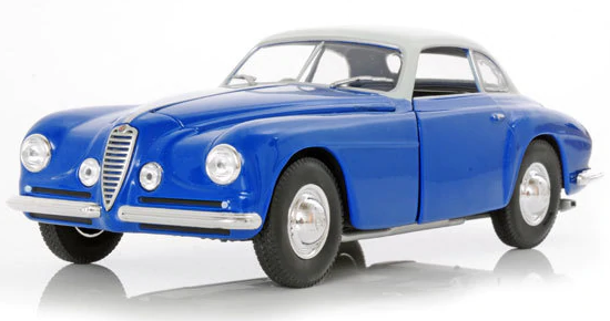 WBX124019 - ALFA ROMEO 6C 2500 SS 1949 bleue toit blanc - 1