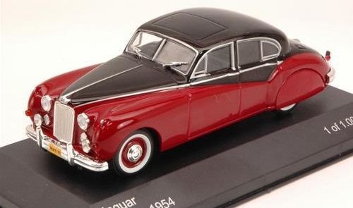 WBX131 - JAGUAR MK VII RHD 1954 rouge et noire - 1