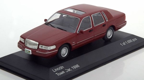 WBX133 - LINCOLN Town Car 1996 rouge métal - 1