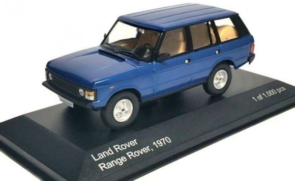 WBX177 - LAND ROVER Range Rover 1970 bleu métal - 1