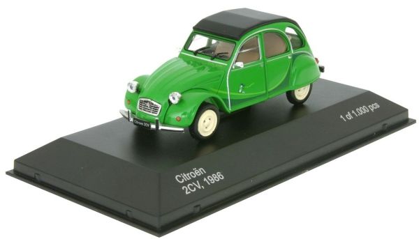 WBX184 - CITROEN 2CV I fly bleifrei 1986 verte - 1