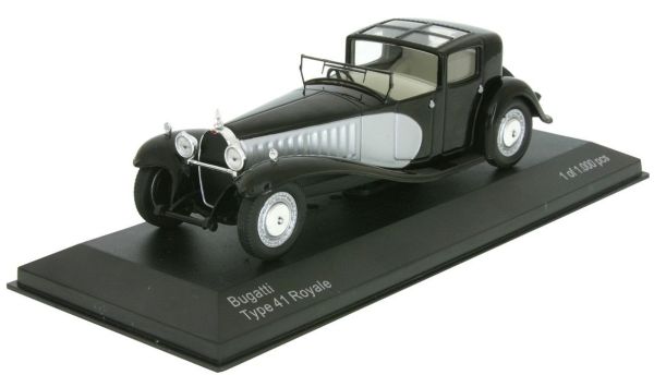 WBX221 - BUGATTI Type 41 Royale 1928 noire flanc gris - 1