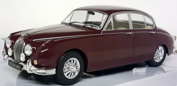 WBXWB124029 - JAGUAR MKII 1960 bordeau - 1