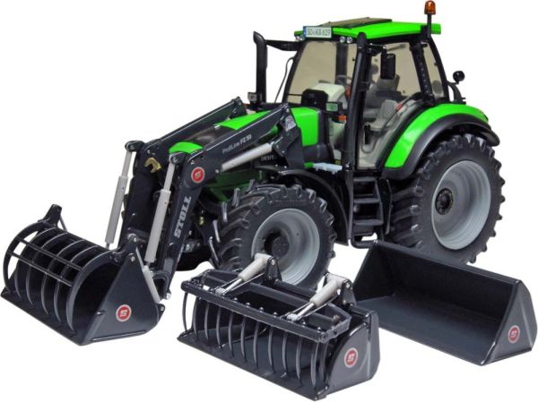 WEI1045 - DEUTZ Agrotron 6190  C Shift Avec Chargeur et Accessoires - 1