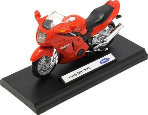 WELH19660PWC - Moto HONDA CBR 1100 XX rouge - 1